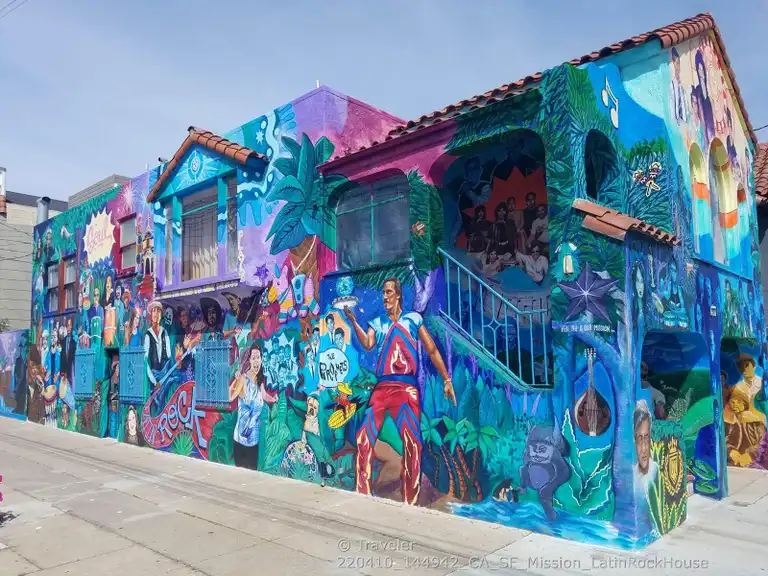 The Latin Rock House at 22nd and Mission Street in San Francisco